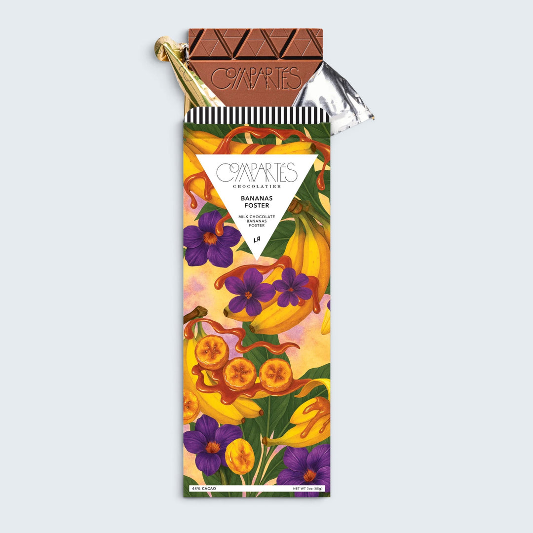Compartes Bananas Foster Chocolate Bar