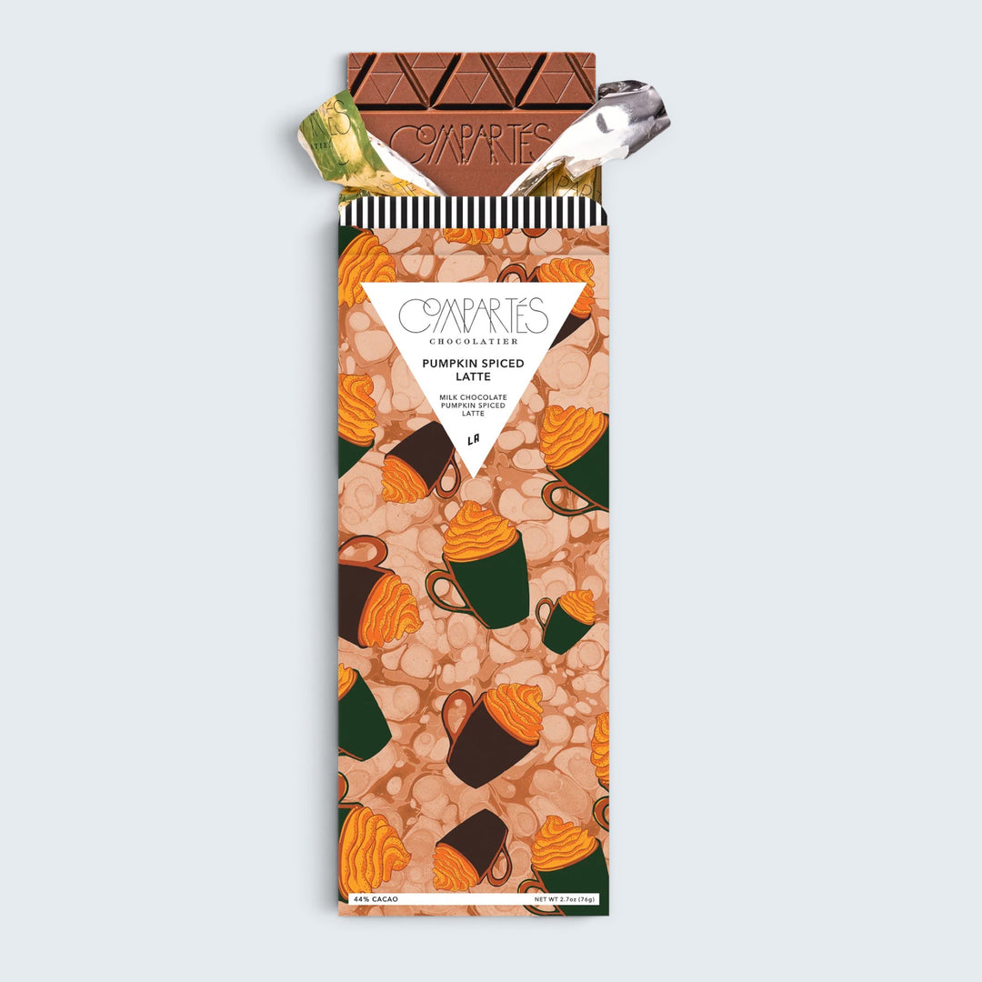 Compartes Holiday Pumpkin Spiced Latte Chocolate Bar