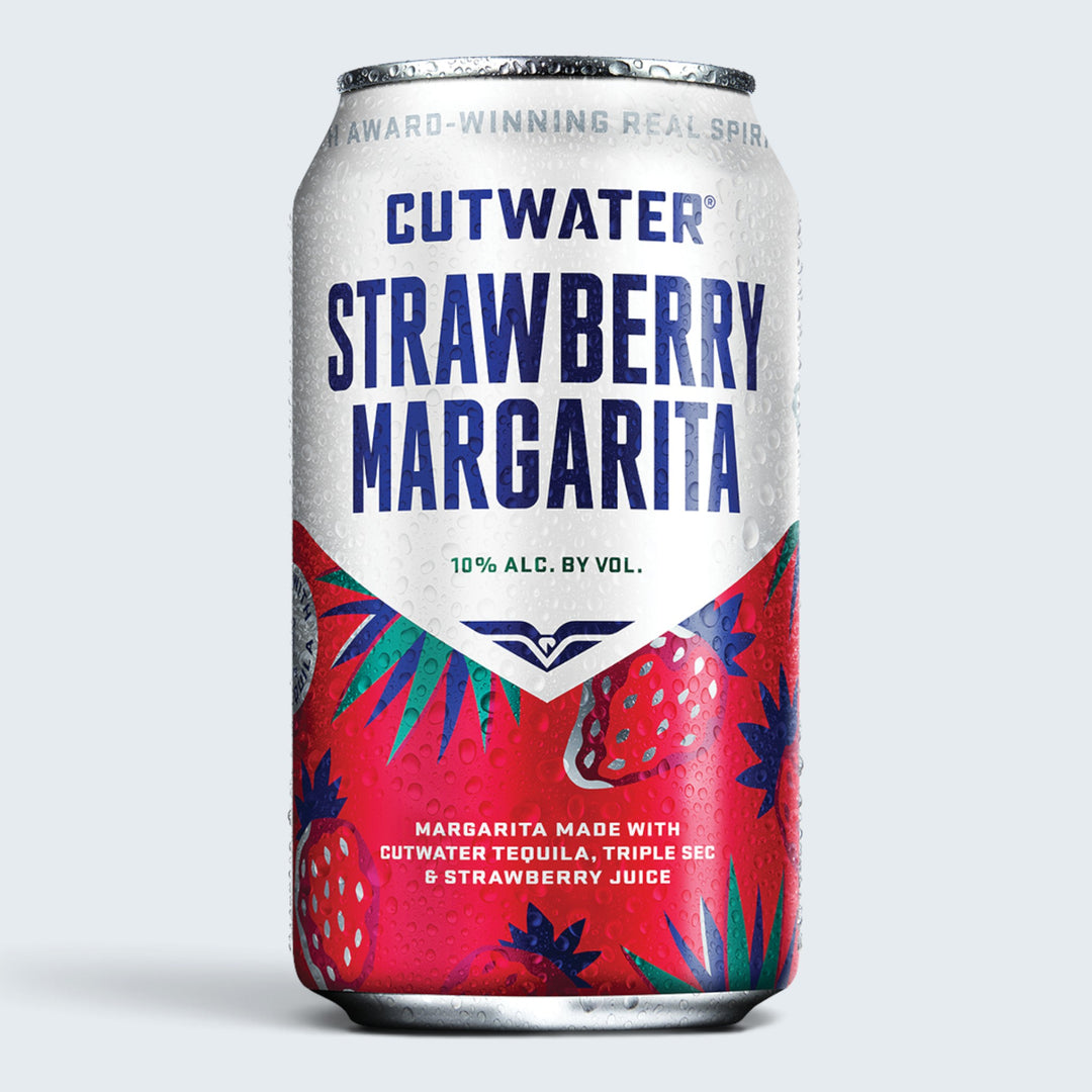 Cutwater Strawberry Margarita (12oz) 4Pk Cans