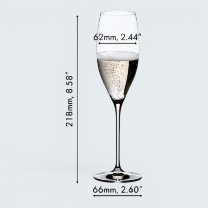 Riedel Vinum Cuvee Prestige Champagne 4pk Flutes