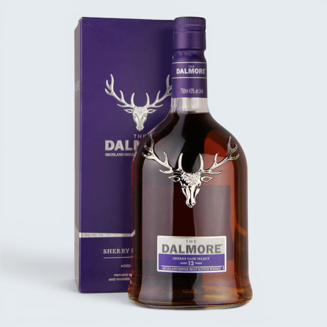 The Dalmore 12 Year Sherry Cask Select Single Malt Scotch Whisky (750ml)