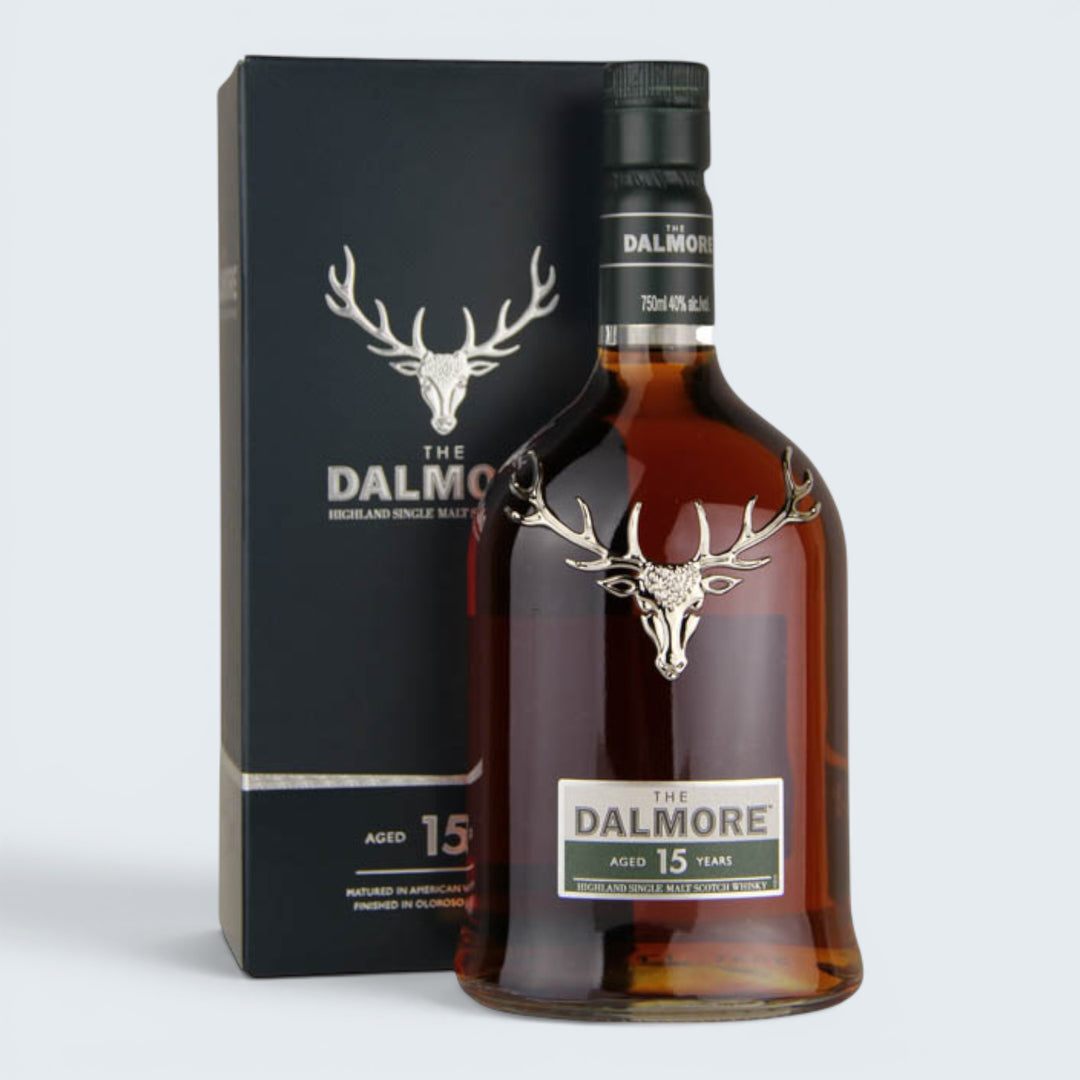 The Dalmore 15 Year Highland Single Malt Scotch Whisky (750ml)