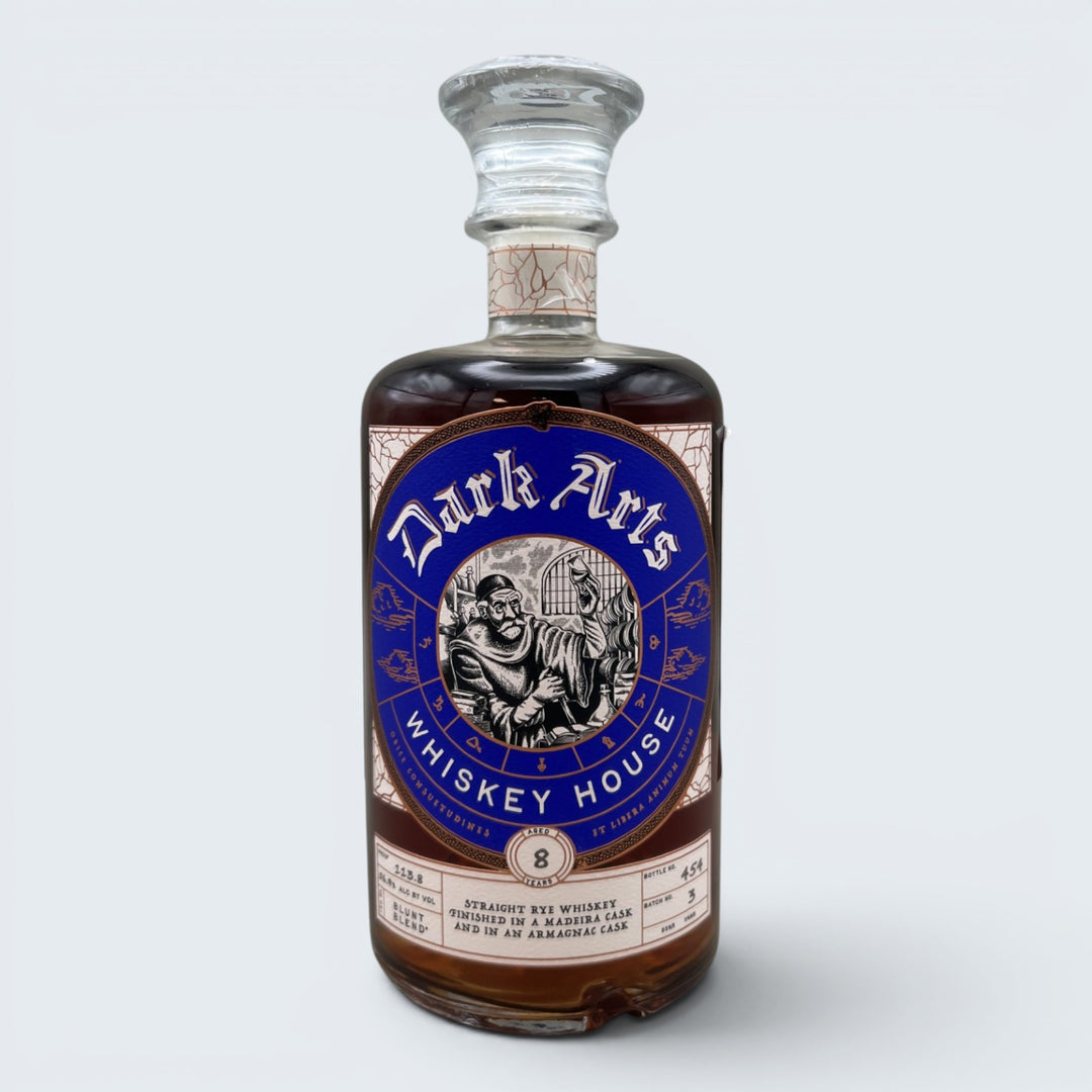 Dark Arts Blunt Blend 8 Year Rye Whiskey (750ml)