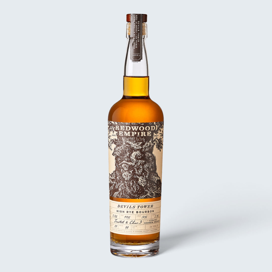 Redwood Empire Devil's Tower High Rye Bourbon (750ml)