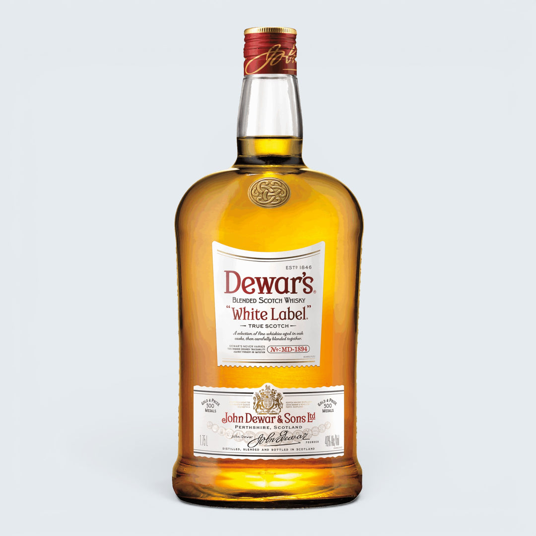 Dewars White Label Blended Scotch Whisky (1.75L)