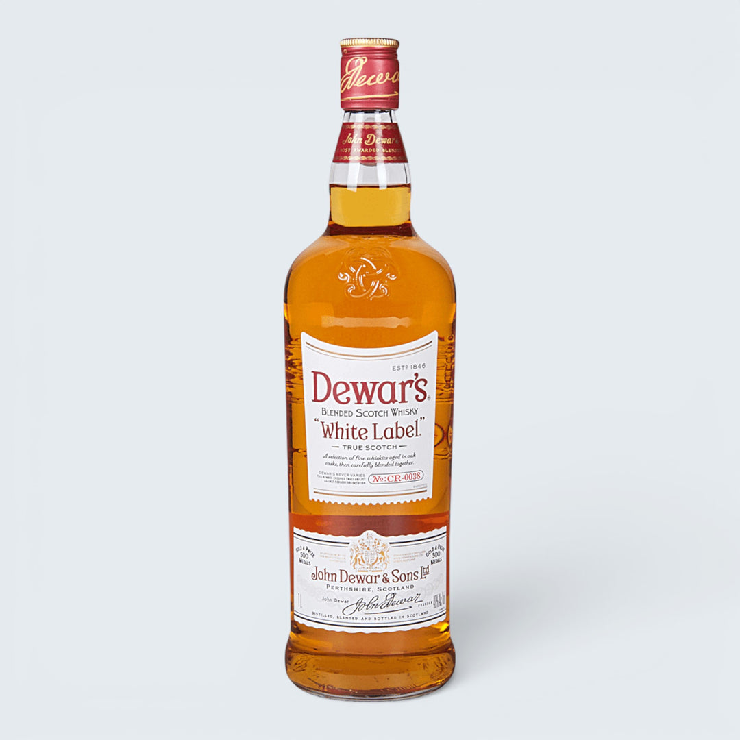 Dewars White Label Blended Scotch Whisky (1L)