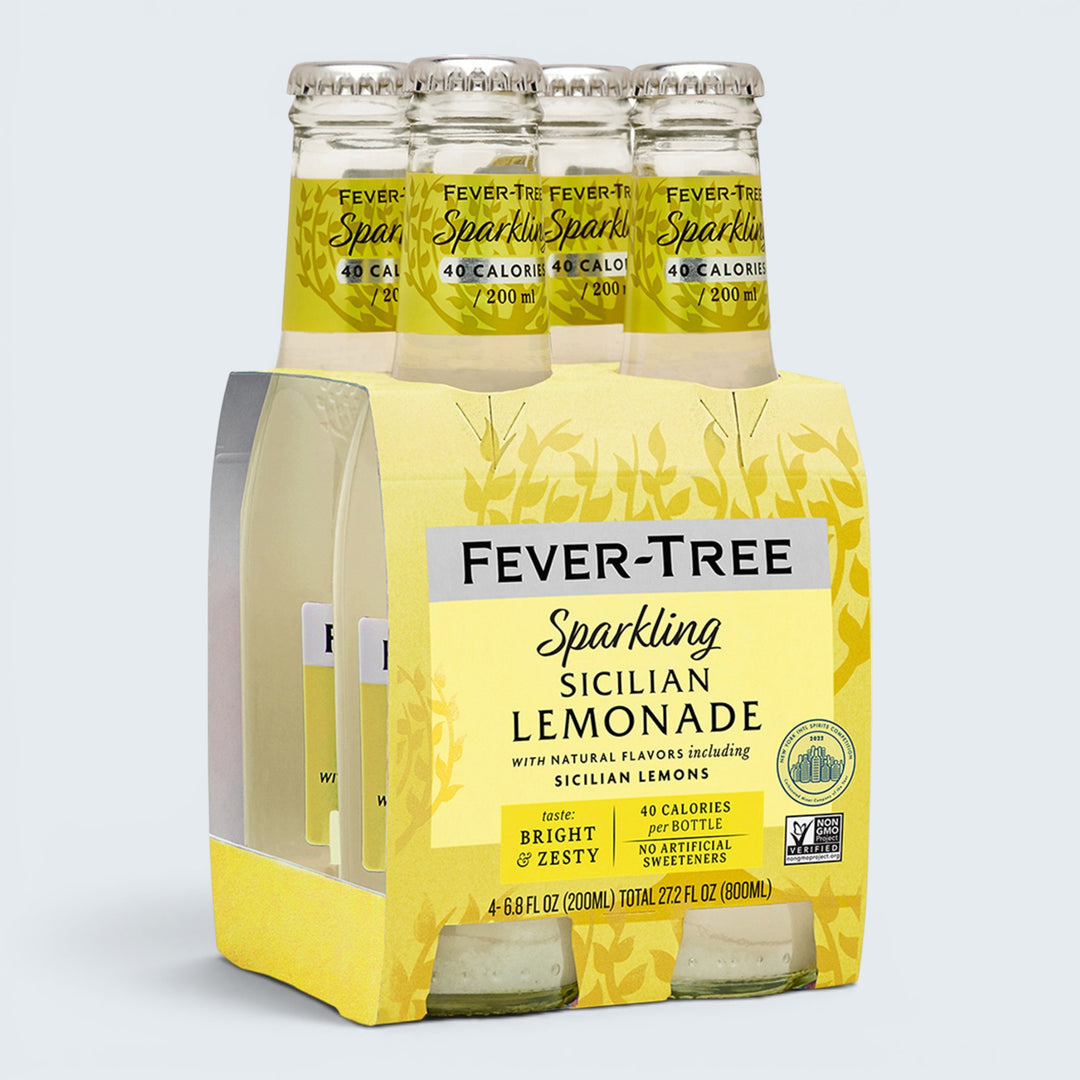 Fever Tree Sparkling Lemonade (200ml) 4Pk Bottles