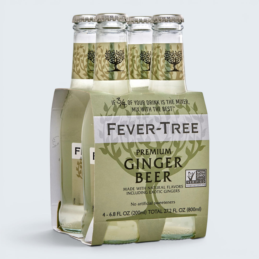 Fever Tree Ginger Beer 4Pk (200ml)