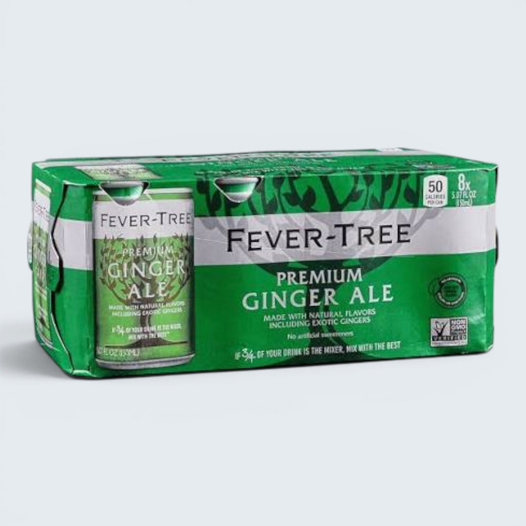 Fever Tree Ginger Ale (150ml) 8Pk Cans