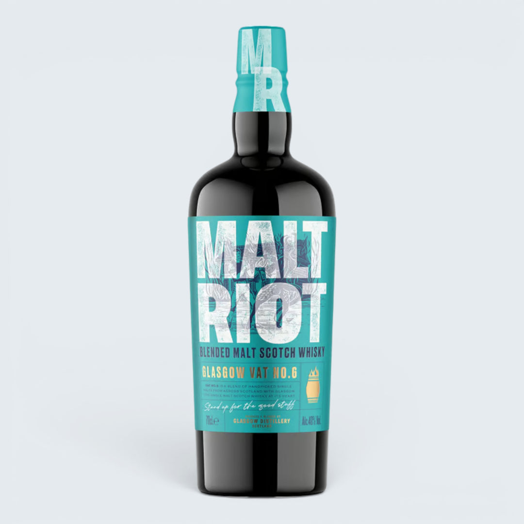 Glasgow Malt Riot Blended Scotch Whisky (750ml)