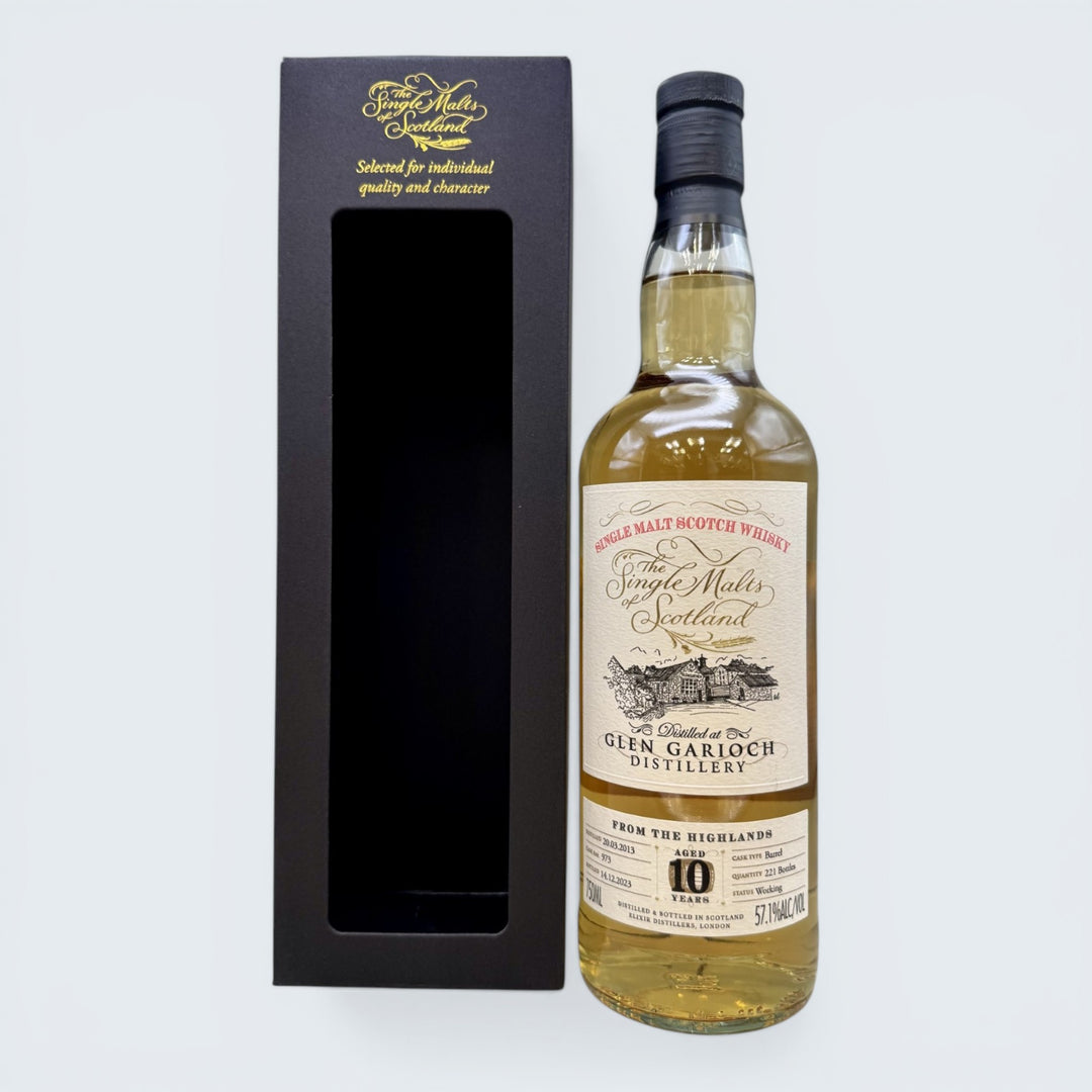 The Single Malts of Scotland Glen Garioch 10 Year Single Cask Scotch Whisky (750ml)