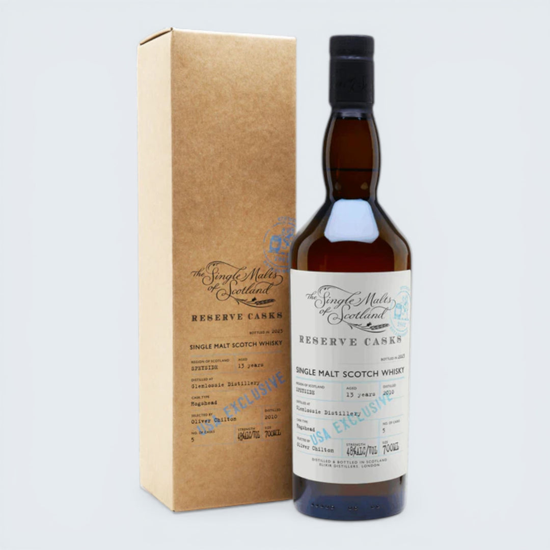 The Single Malts of Scotland Glenlossie 13 Year Reserve Cask Scotch Whisky (700ml)