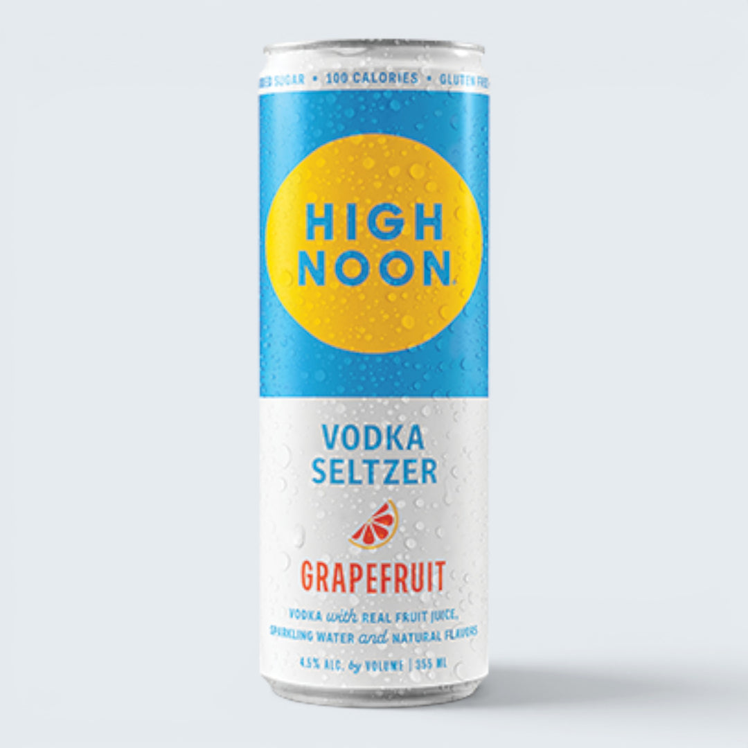 High Noon Grapefruit Vodka Seltzer (12oz) 4pk Cans