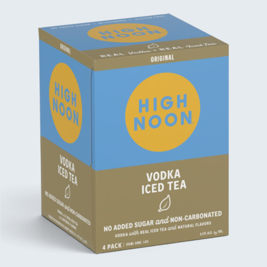 High Noon Iced Tea Vodka Seltzer (12oz) 4pk Cans