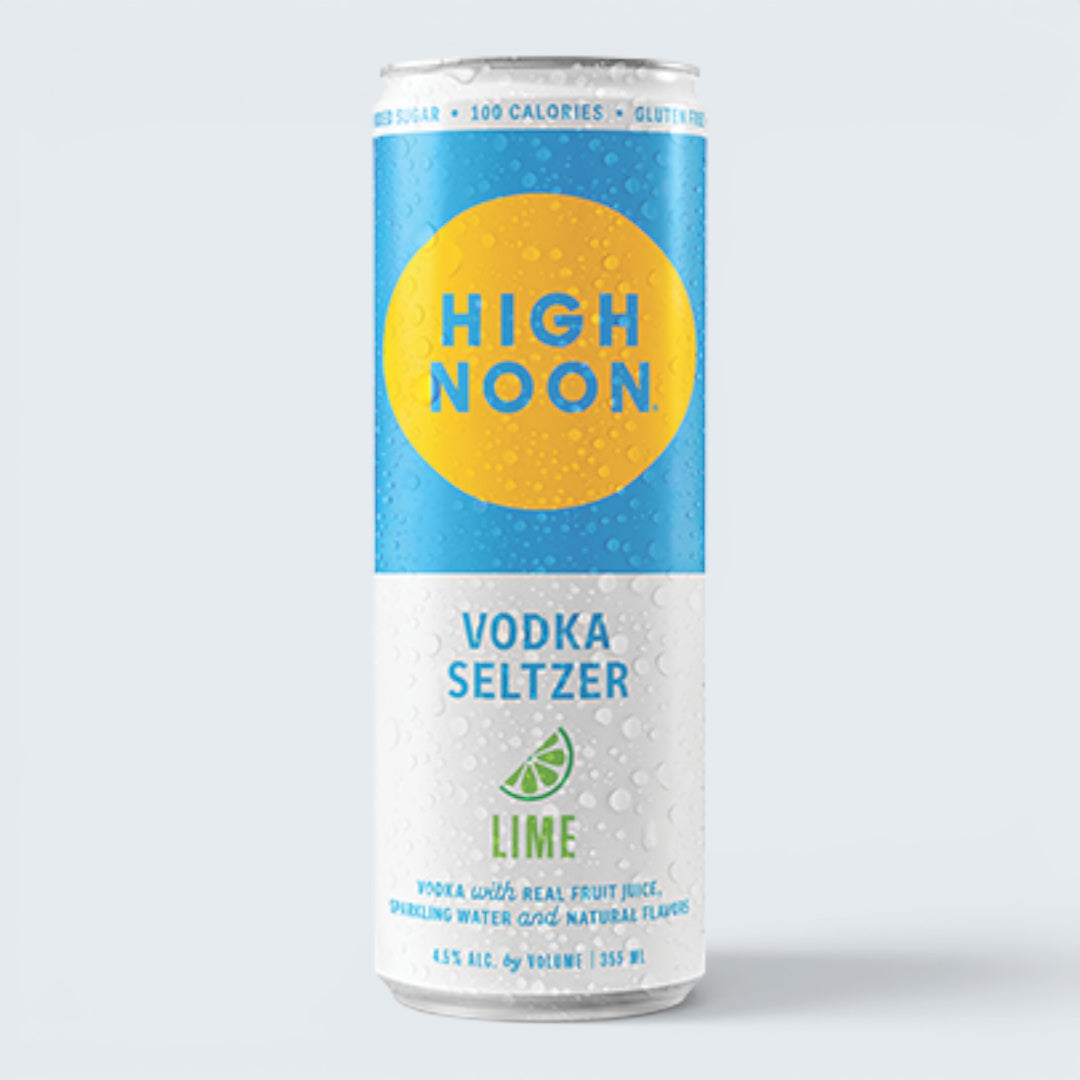High Noon Lime Vodka Seltzer (12oz) 4Pk Cans