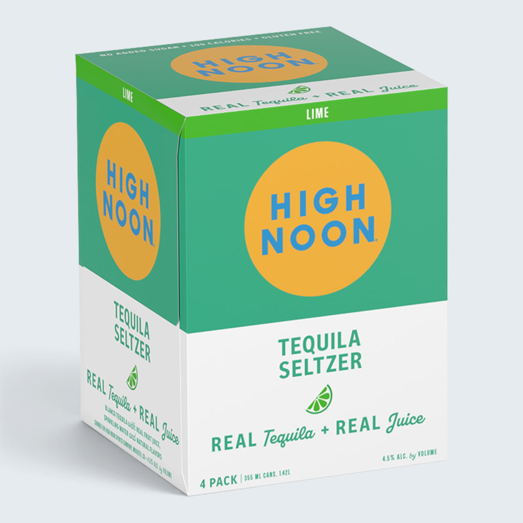 High Noon Lime Tequila Seltzer (12oz) 4Pk Cans