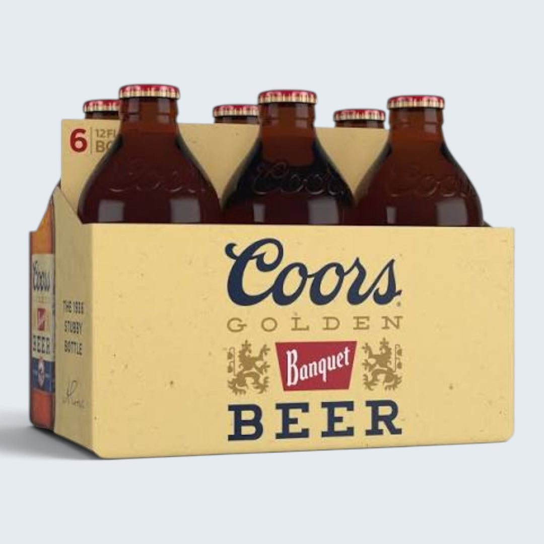 Coors Banquet (12 Oz) 6Pk Bottles