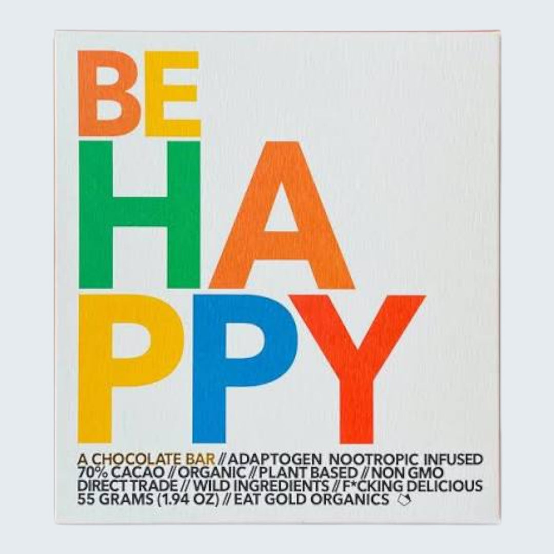 Eat Gold Be Happy Adaptogenic Chocolate (1.94 Oz)