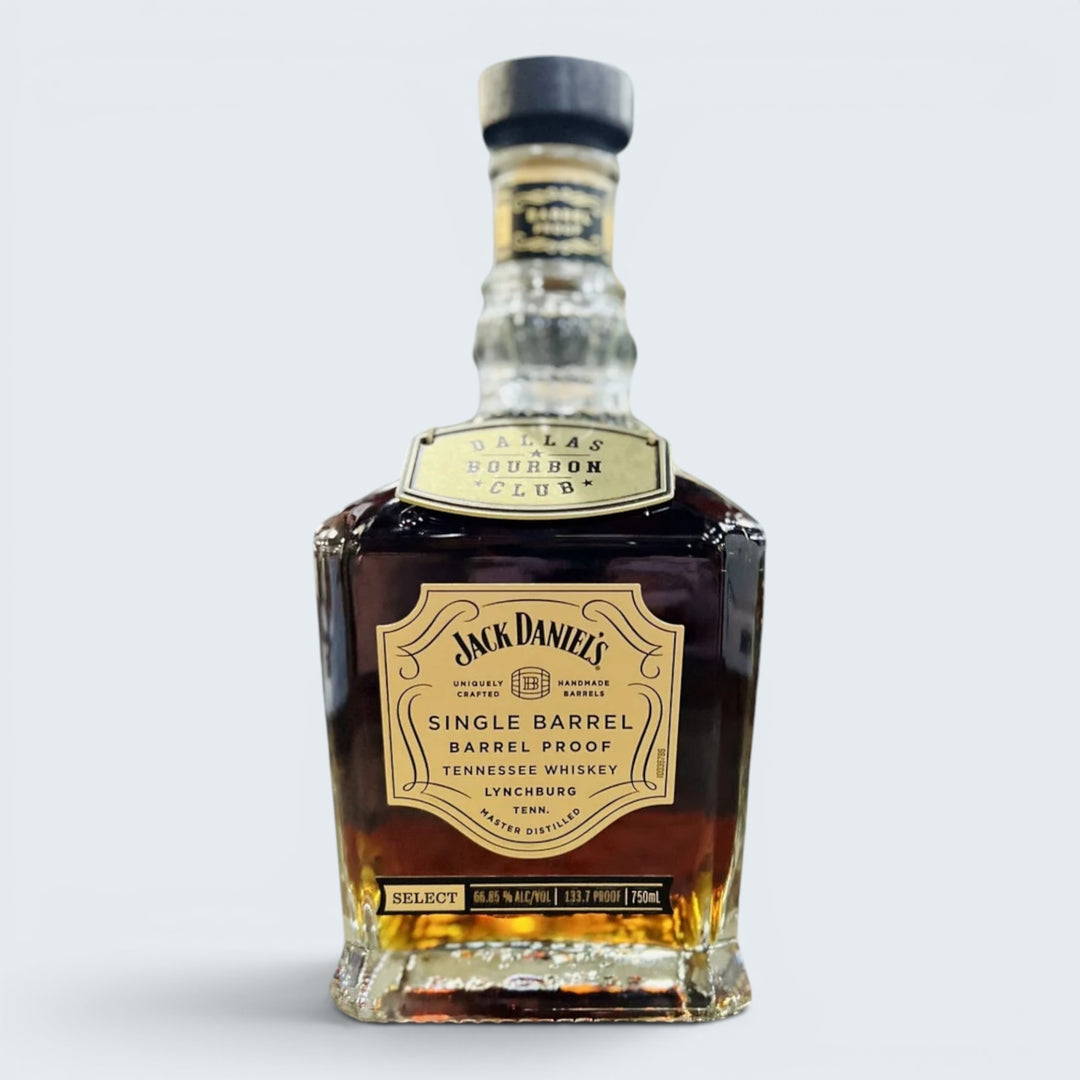 Jack Daniels Dallas Bourbon Club Single Barrel Select Barrel Proof (750ml)