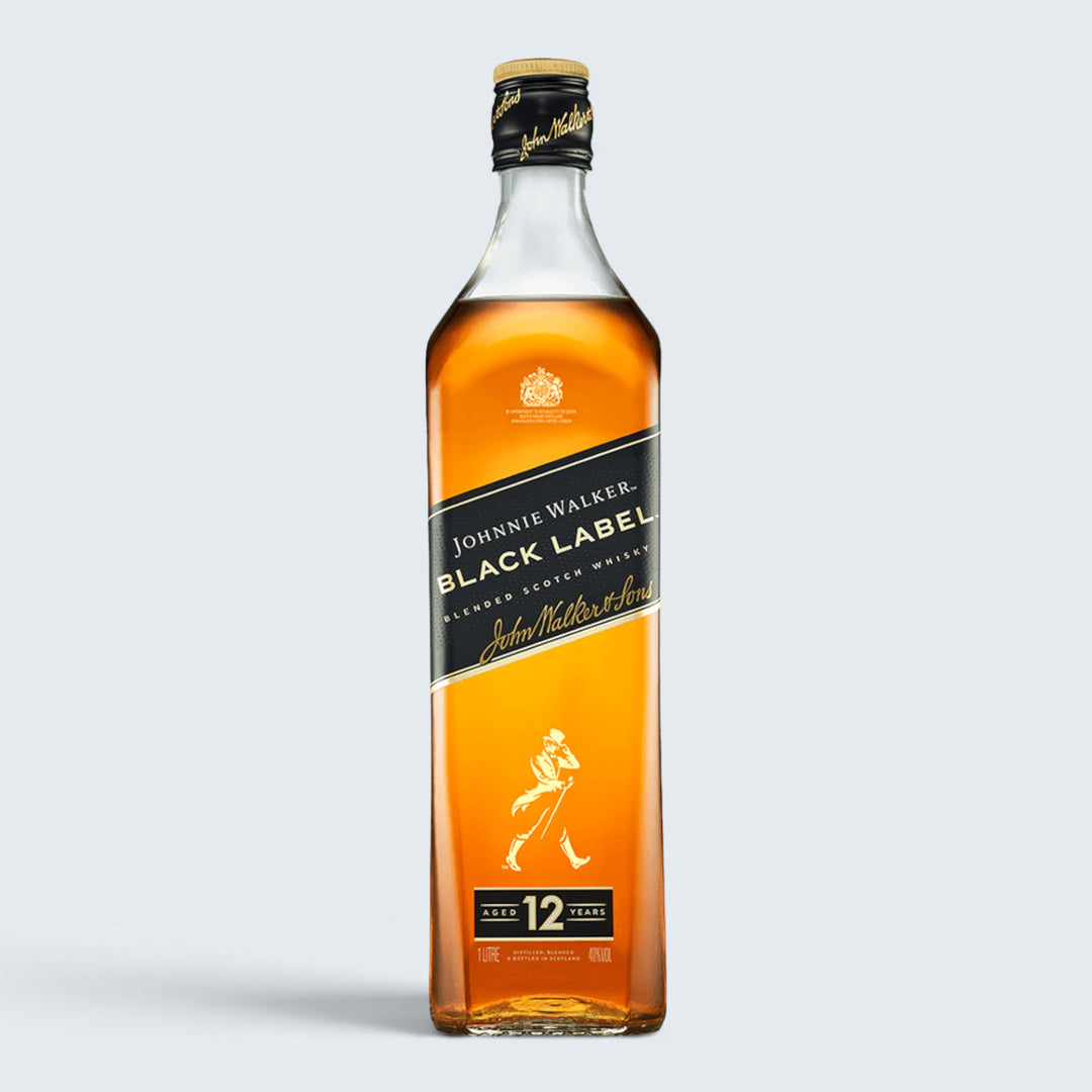 Johnnie Walker Black Label 12 Year Scotch Whisky (1L)