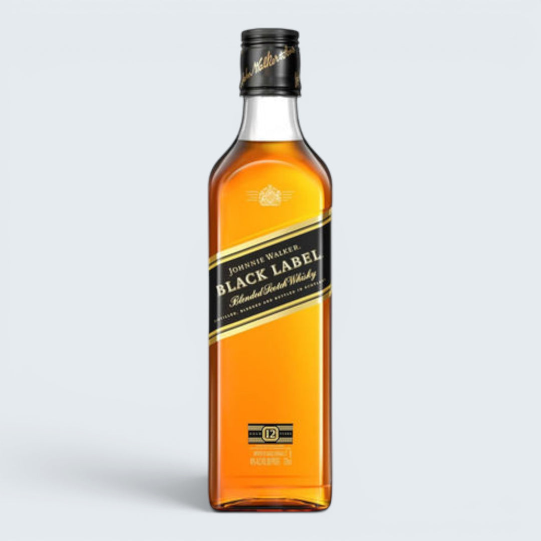 Johnnie Walker Black Blended Scotch Whisky (375ml)