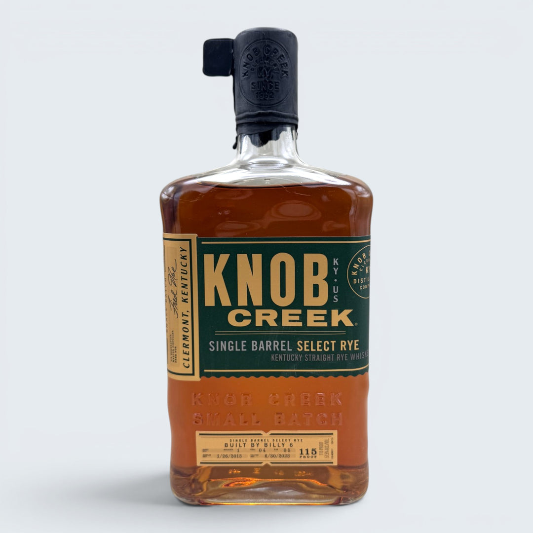 Knob Creek Single Barrel Select Rye Whiskey (750ml)