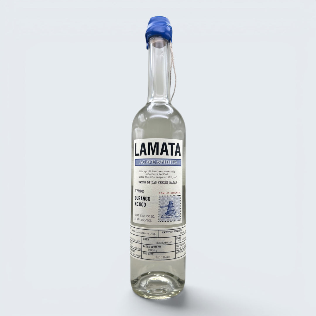 Lamata Destilado de Agave Verde Durango (750ml)