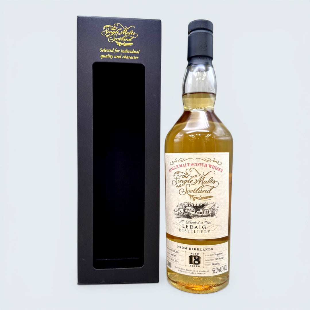 The Single Malts of Scotland Ledaig 18 Year Single Cask Scotch Whisky (700ml)