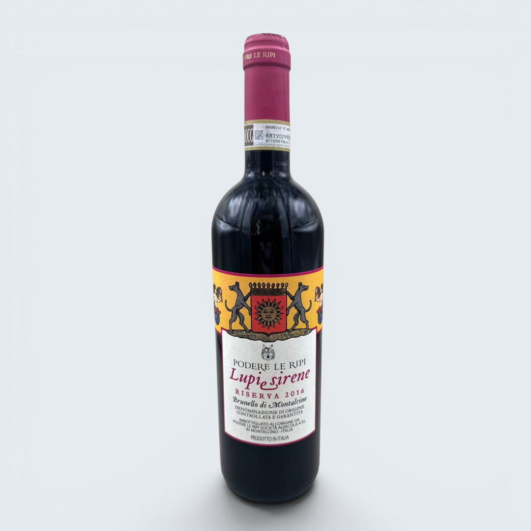 Podere Le Ripi Lupi e Sirene Brunello di Montalcino Riserva 2016 (750ml)