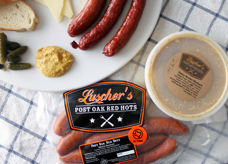 Luschers Red Hots Hot Dogs 6 Pack