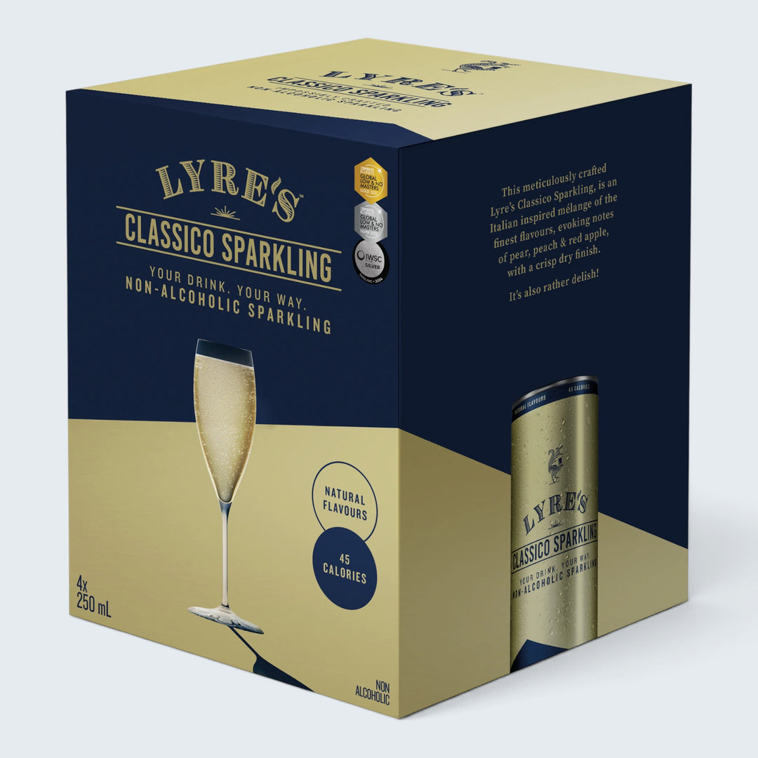 Lyres Classico Sparkling N/A (250ml) 4pk Cans