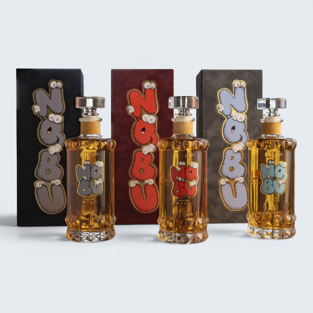 Nobu X Kaws By Qui Tequila Collection Of 3