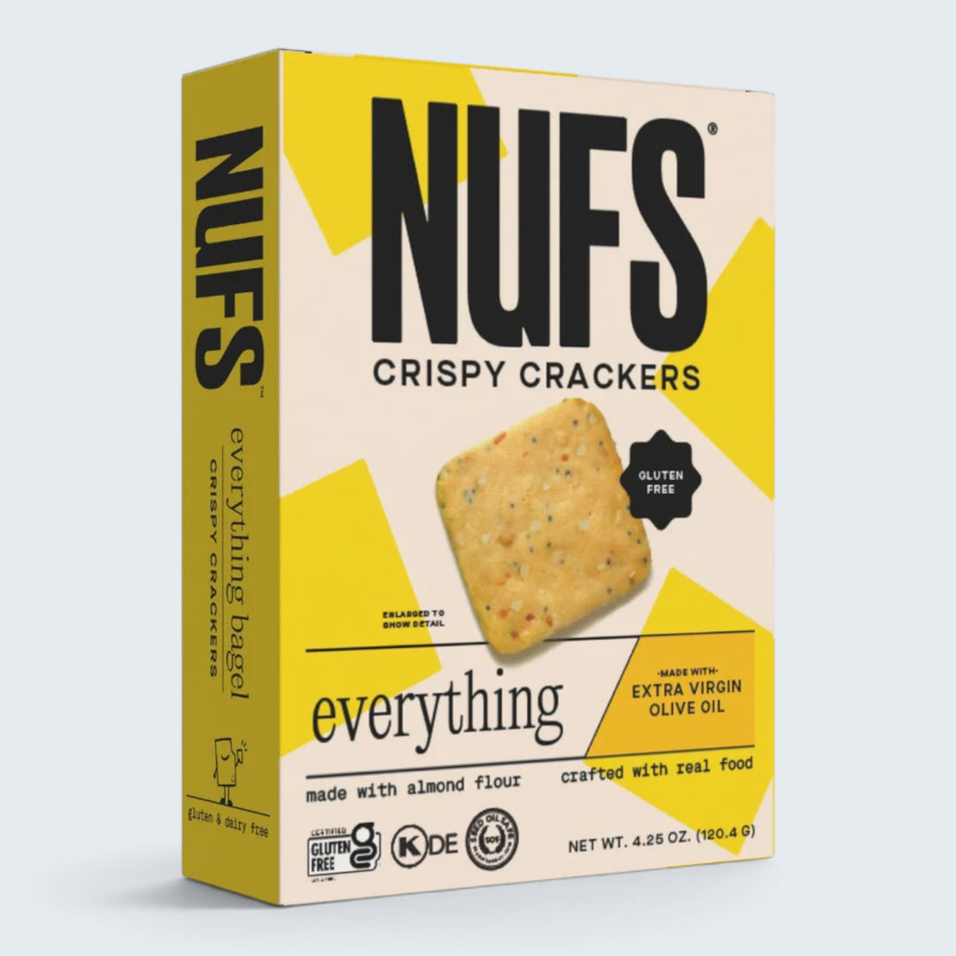 Nuffs Everything Gluten Free & Seed Oil Free Crackers (4.25oz)