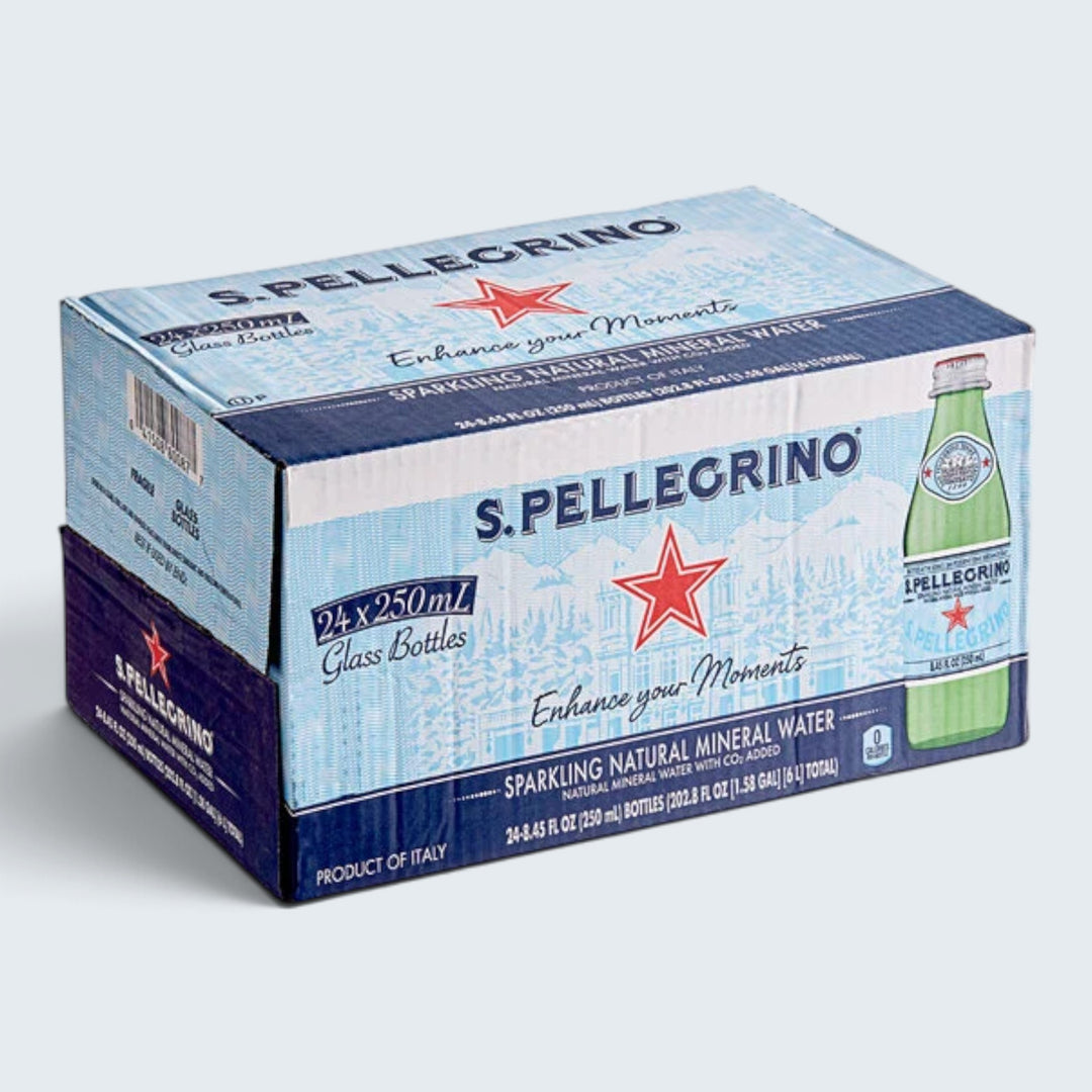 San Pellegrino (250ml) 24pk Case Glass Bottles