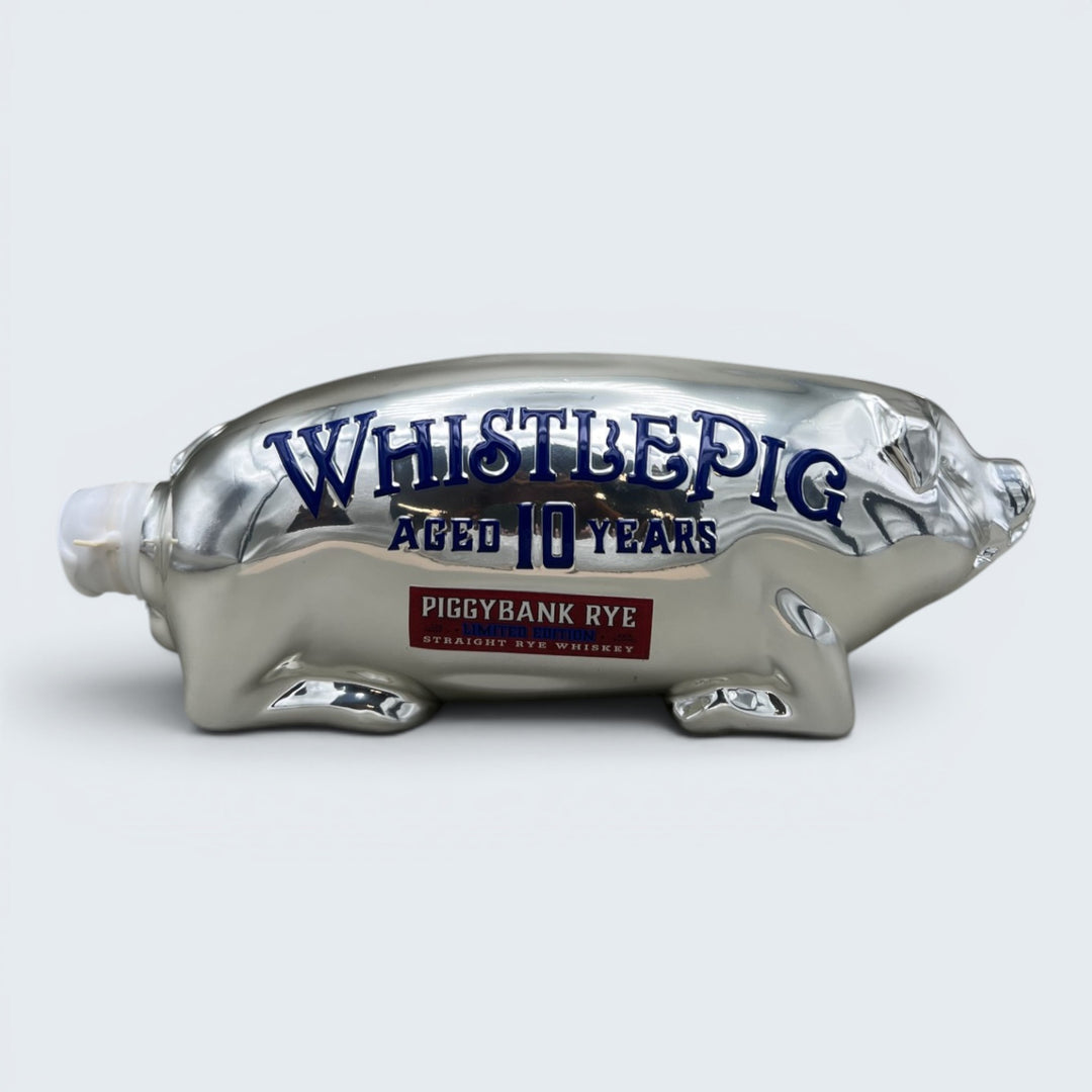 Whistlepig Piggybank 10 Year Rye, White, & Blue Special Edition (1L)