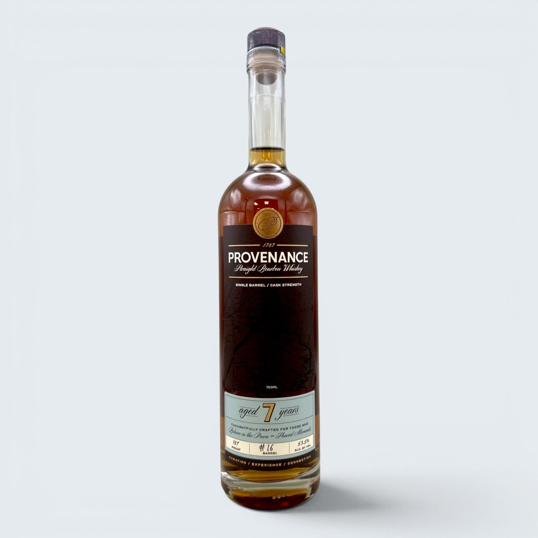 Provenance Single Barrel 107 proof 7 Year Kentucky Bourbon (750ml)