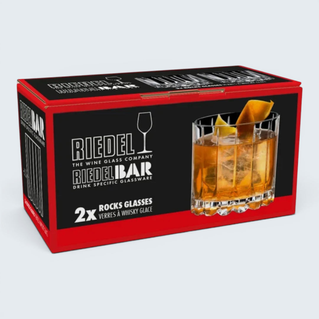 Riedel Bar Rocks 2pk Glasses