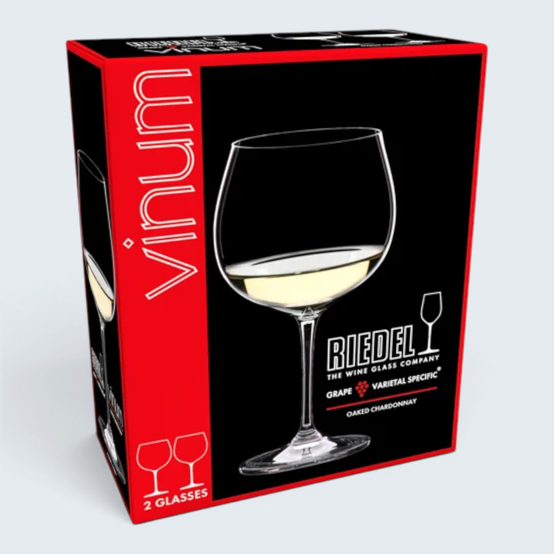 Riedel Vinum Oaked Chardonnay 2pk Glasses