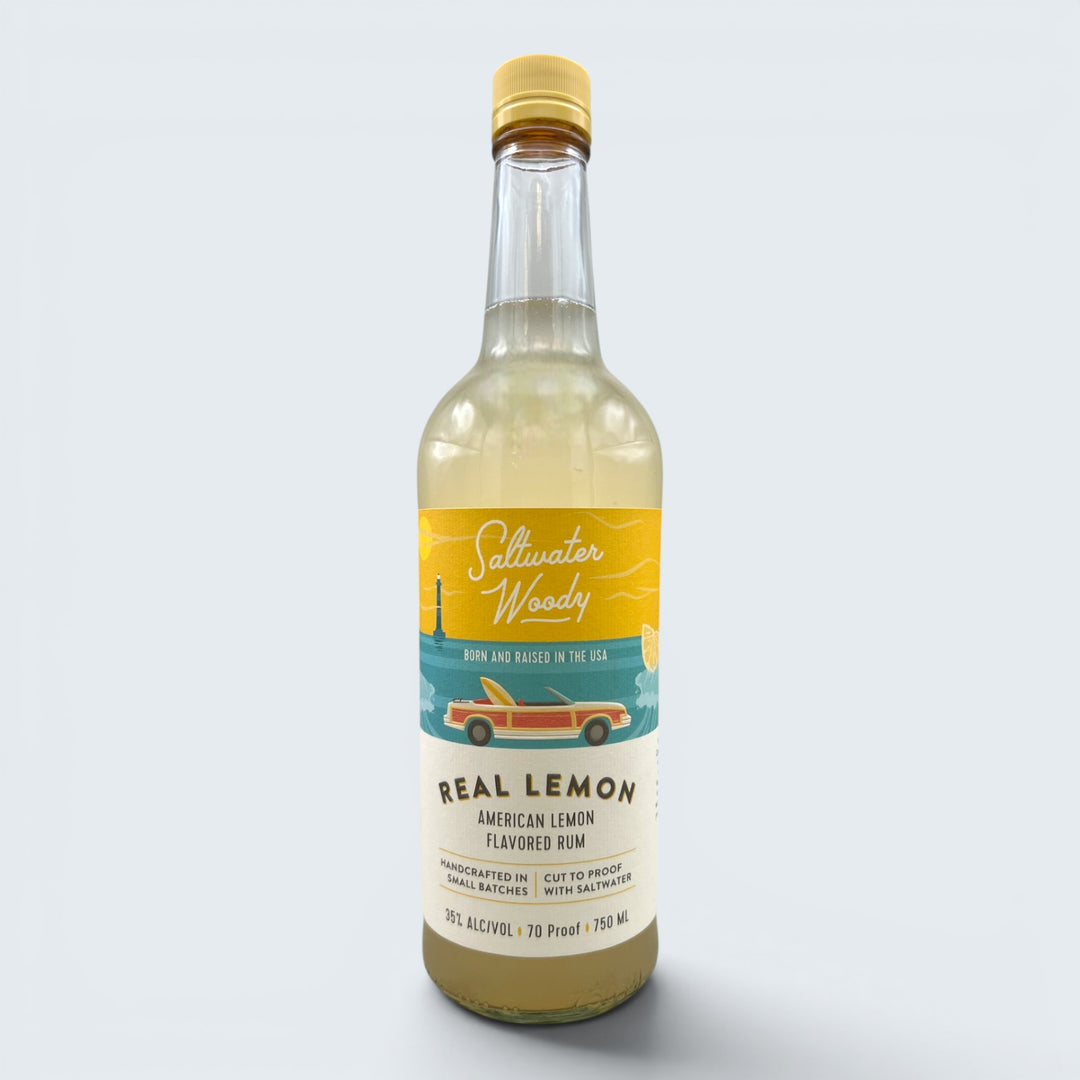 Saltwater Woody Lemon Rum (750ml)