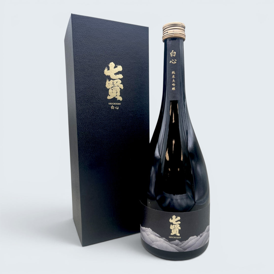 Shichiken Hakushin Junmai Daiginjo Sake (720ml)