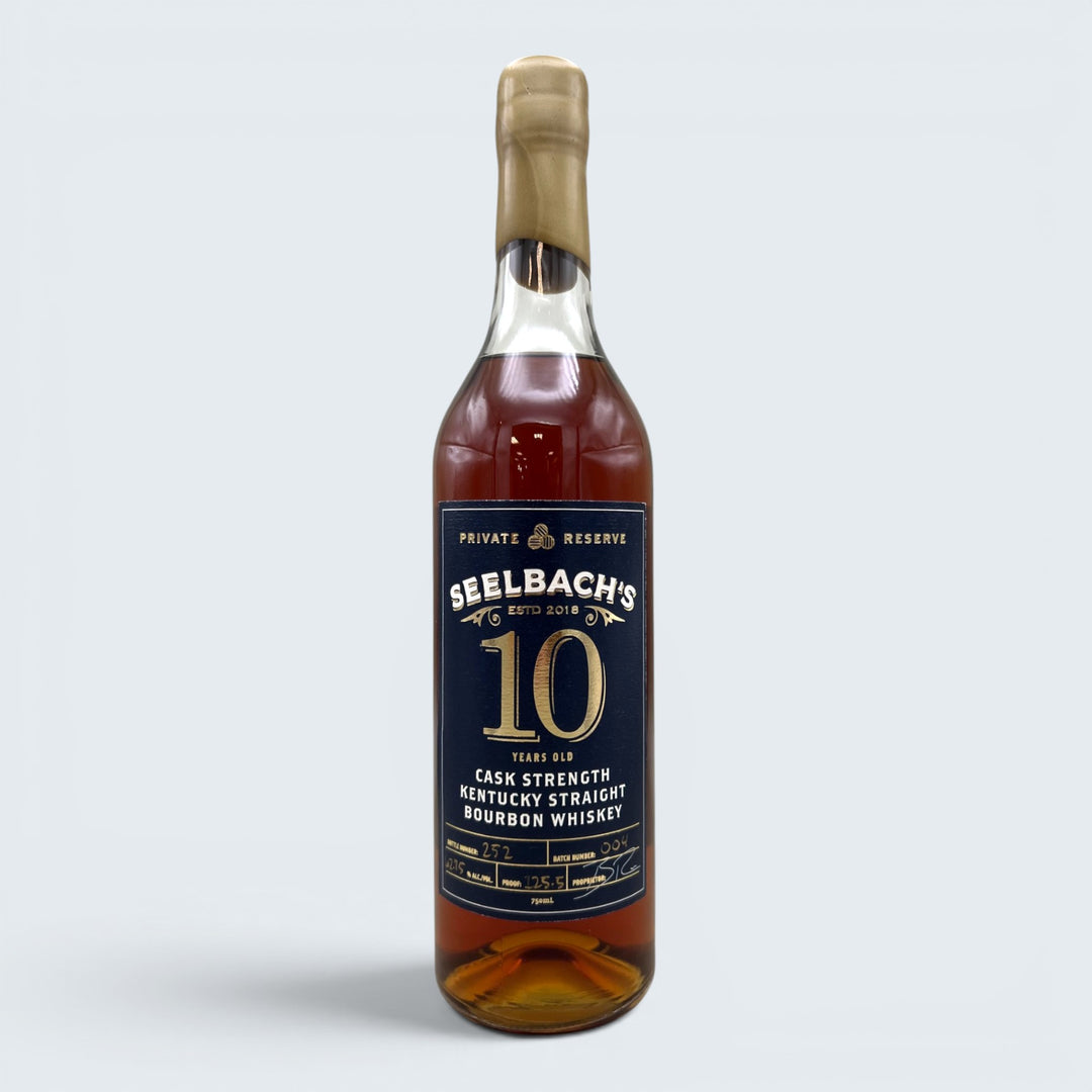 Seelbach's Private Reserve 10 Year Unfinished Bourbon 125.5 Proof (750ml)
