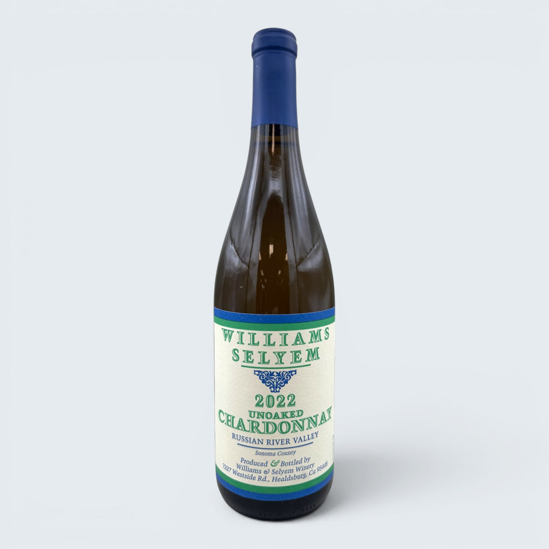 Williams Selyem Chardonnay Unoaked Russian River Valley 2022 (750ml)