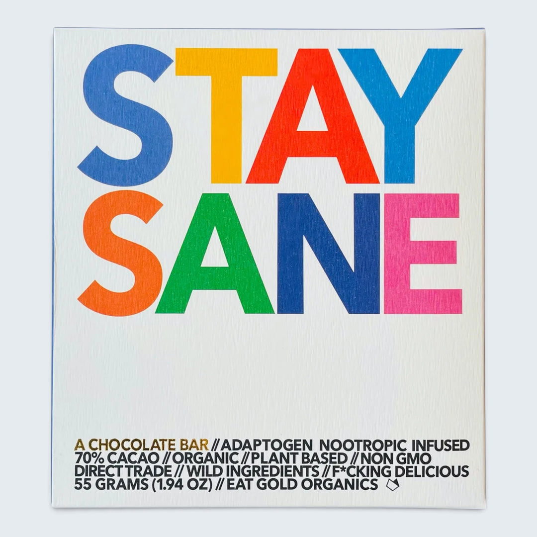 Eat Gold Stay Sane Adaptogenic Chocolate (1.94 Oz)