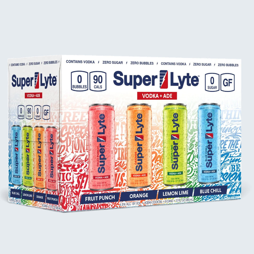 Super Lyte Vodka + Ade Variety (12oz) 8pk