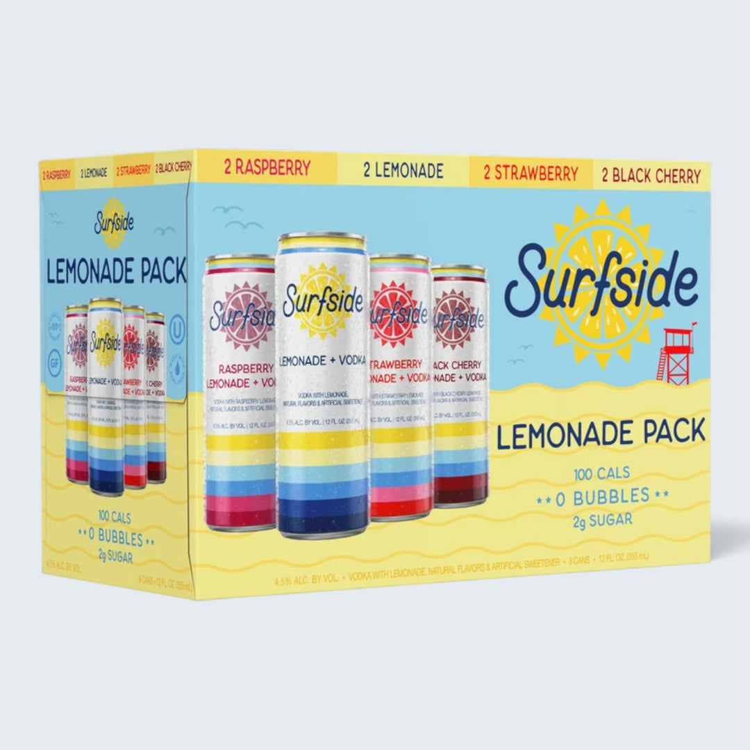 Surfside Lemonade Vodka Variety (12 oz) 8Pk Cans