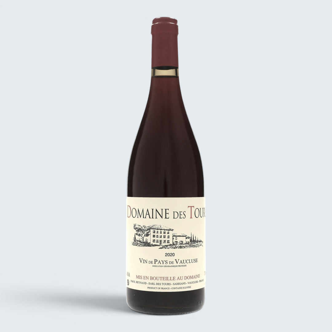 Domaine des Tours Vin de Pays de Vaucluse Rouge 2020 (750ml)