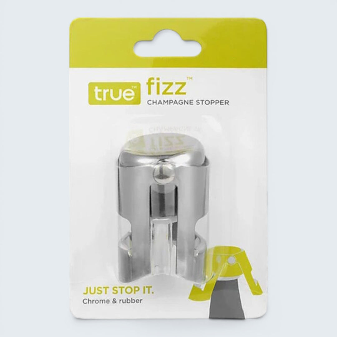 True Fizz Chrome Champagne Stopper