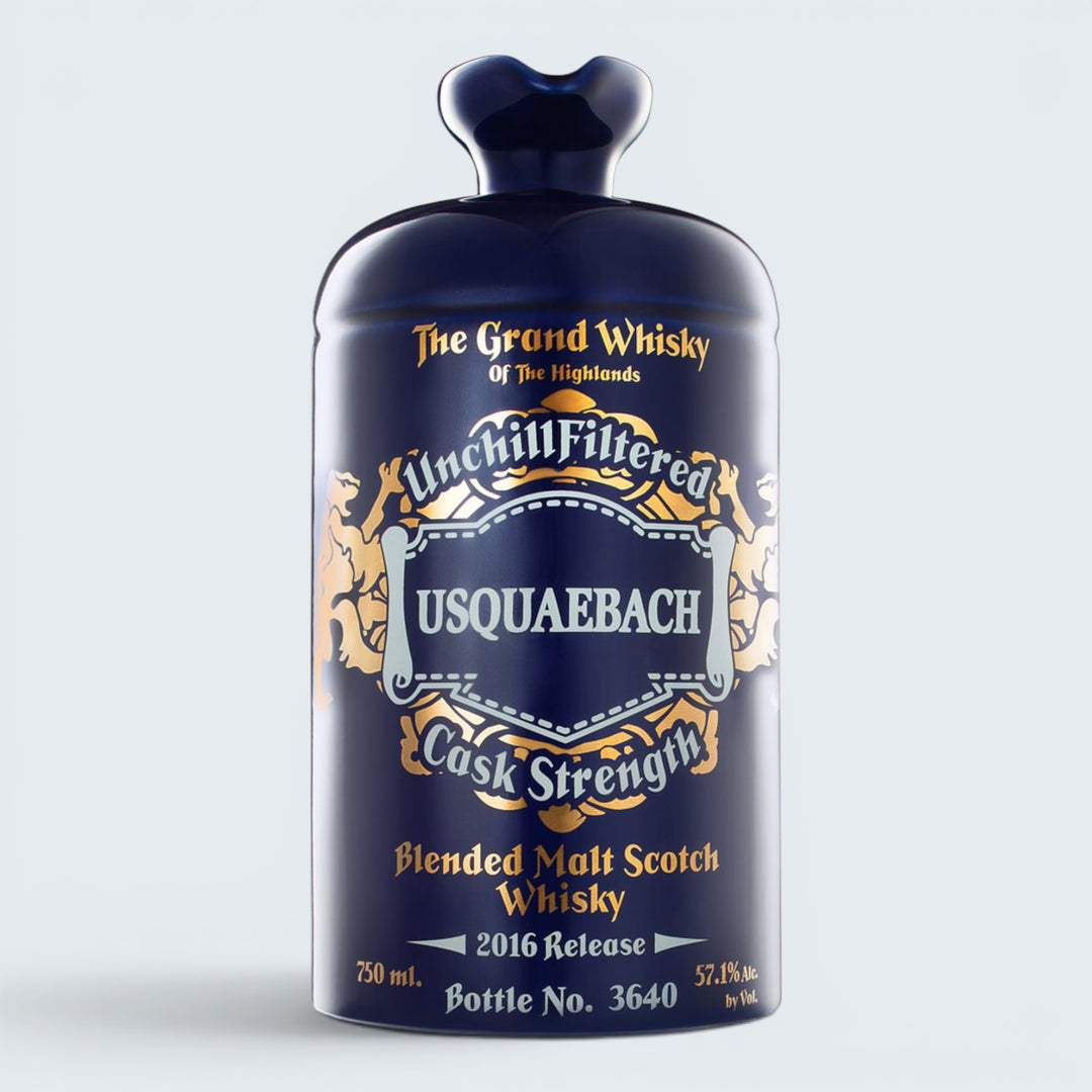 Usquaebach Cask Strength Blended Malt Scotch Whisky (750ml)