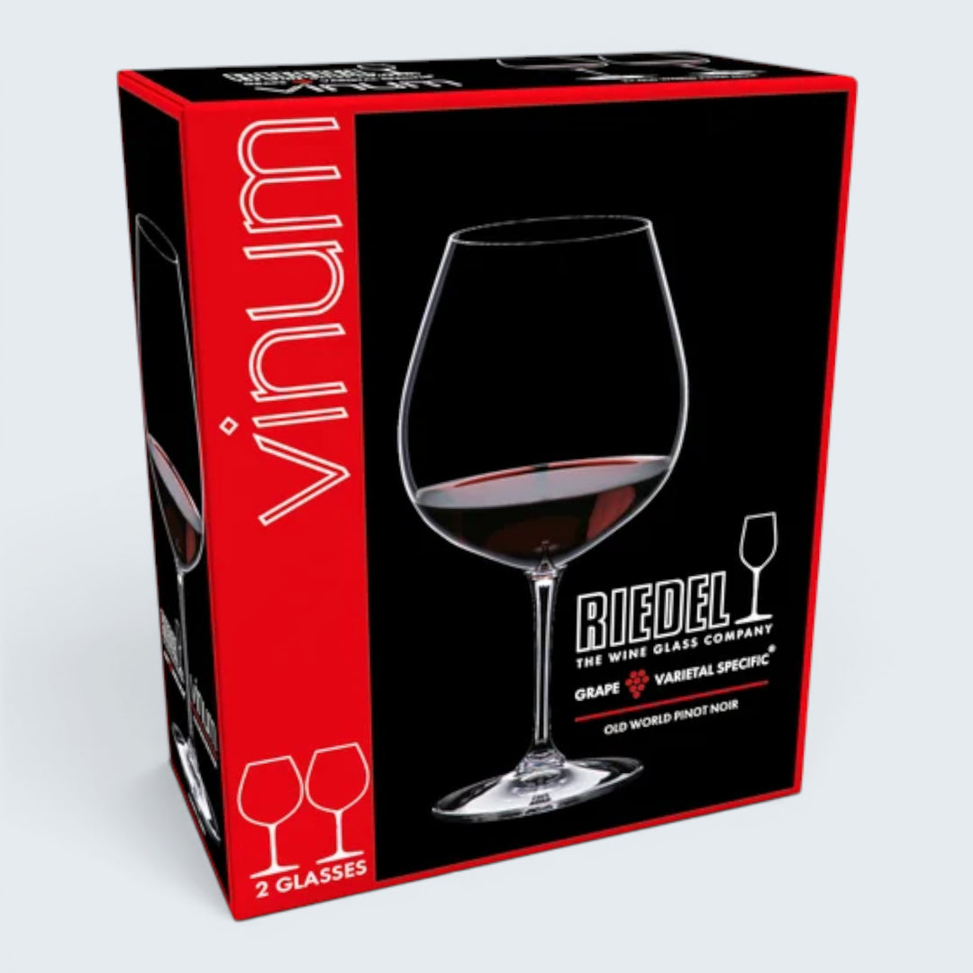 Riedel Vinum Old World Pinot Noir 2pk Glasses