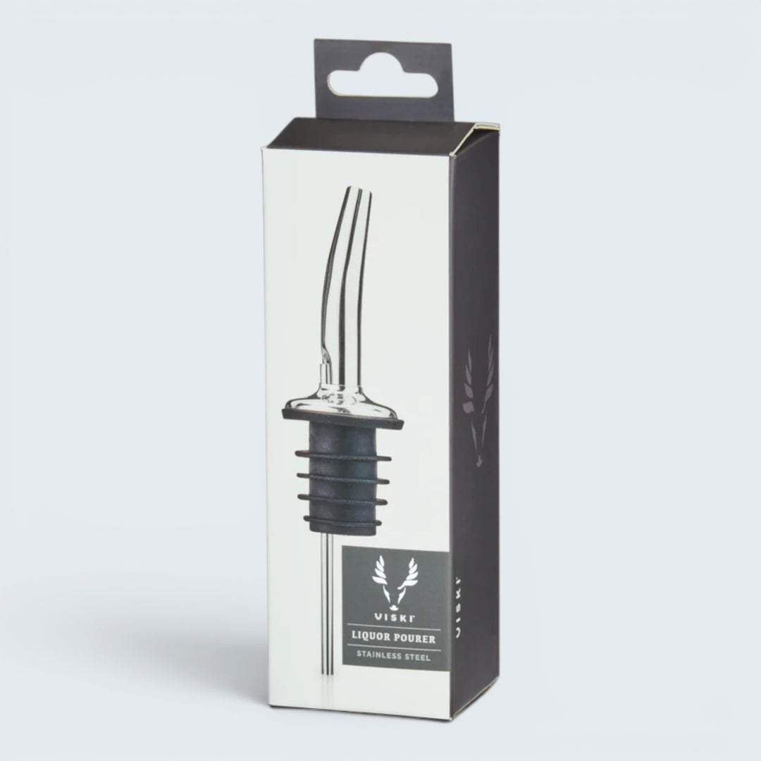 Viski Liquor Pourer Stainless Steel